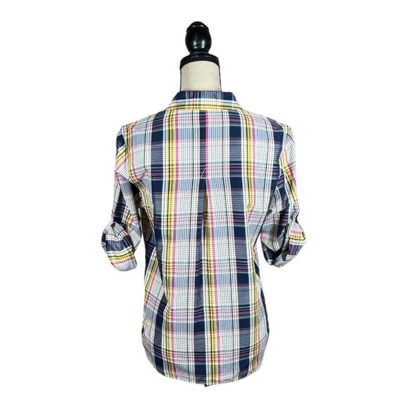 Patagonia Overcast Button Up Plaid Convertible Sleeve Shirt - Picture 4 of 5